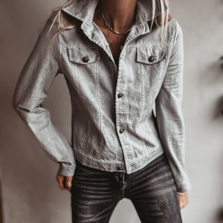 Billy washed grey jacket *NEW*
