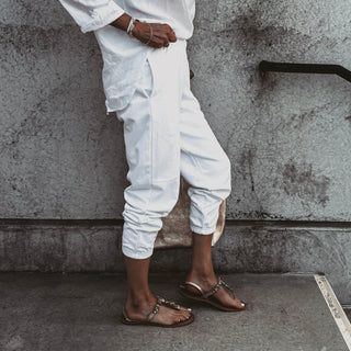 White college joggers *NEW*