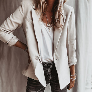 Oatmeal Mika blazer *NEW*
