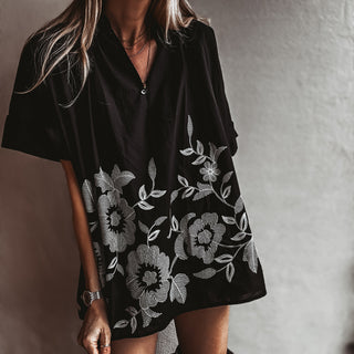 Black meadow Blouse *NEW*