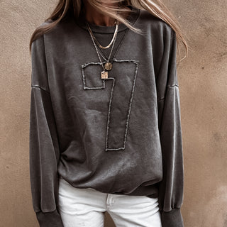 Vintage grey 7 sweatshirt *PRE-ORDER*