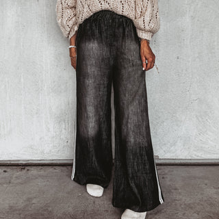 Stripe jean joggers *NEW*