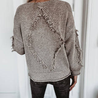 Biscuit Davina tassel knit  *NEW*
