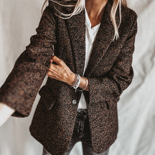 Merino brown blazer NEW*