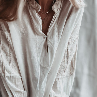 Vintage white sheer Blouse *NEW*