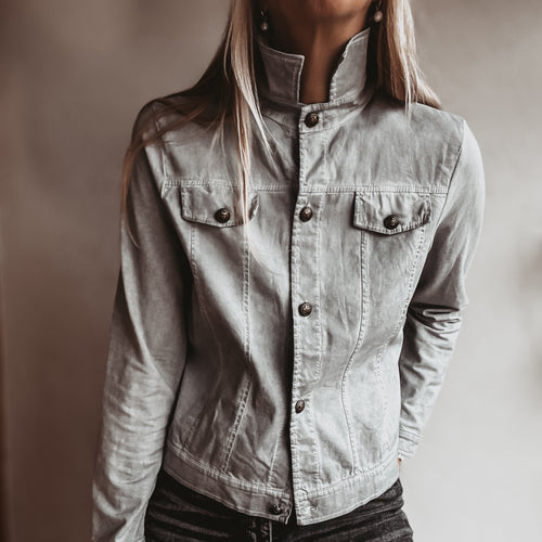 Billy washed grey jacket *NEW*