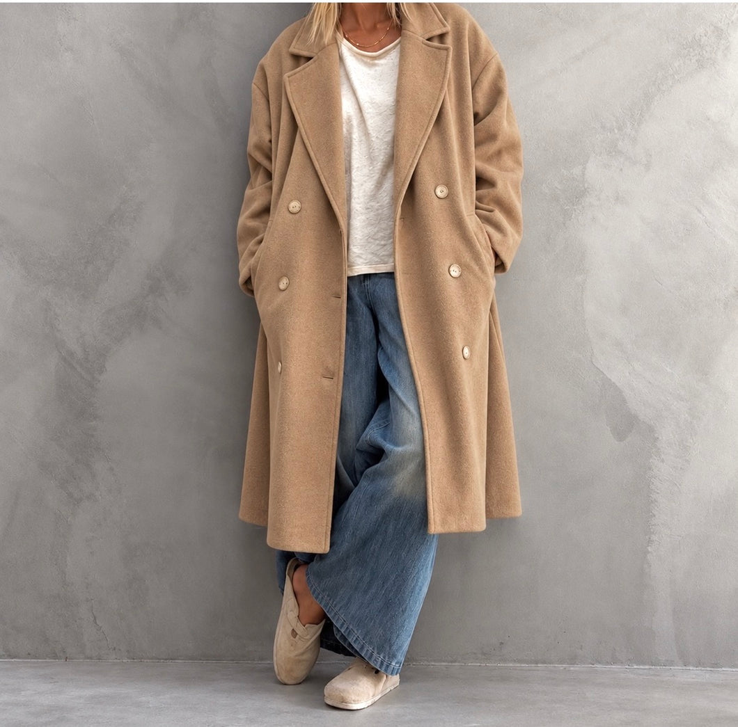 Willow light camel winter coat *NEW*