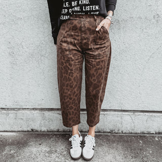 Slouchy Leopard jeans *NEW*