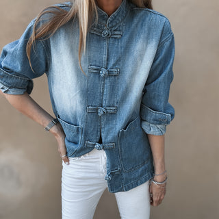 Diva Denim mandarin blazer  *NEW*