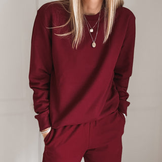 Burgundy SWEATSHIRT *NEW*