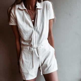 Cream playsuit *NEW*
