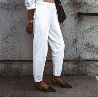 White college joggers *NEW*