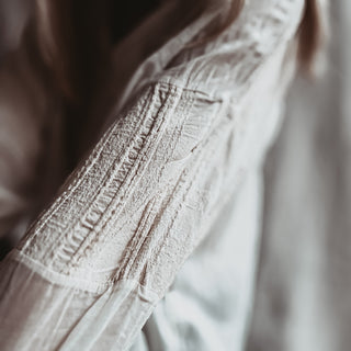 Vintage white sheer Blouse *NEW*