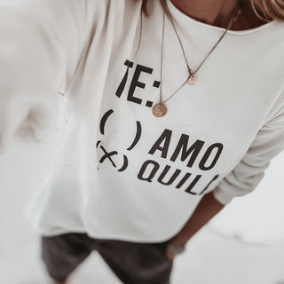 Tequila Super slouchy boyfriend sweatshirt *NEW*