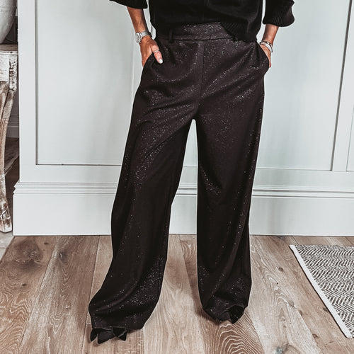 Glitter wide leg pants  *NEW*