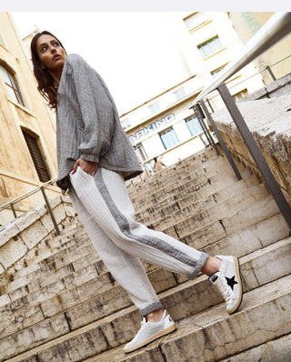 Cannes LIGHT GREY relaxed joggers *NEW*