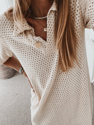 Kayenta Crochet CREAM dress  *NEW*