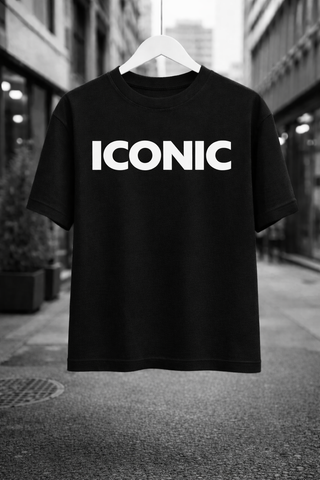 BLACK ICONIC tee *NEW*