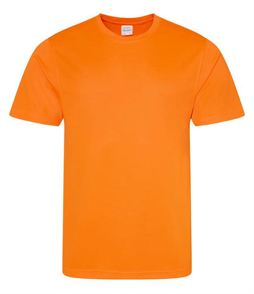 Neon orange tee