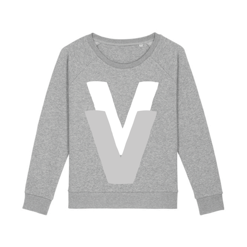 SAMPLE grey V sweatshirt (size 12)