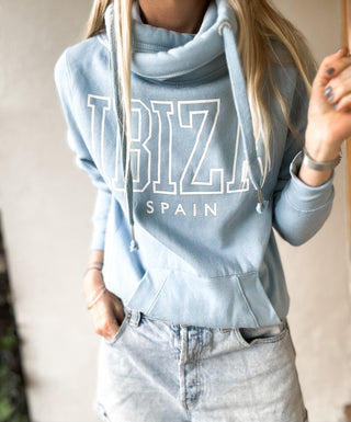 COLLEGE blue IBIZA Hoody *NEW* *back in stock!*