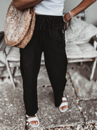Ultimate BLACK jogger palazzo's *NEW*