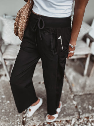 Ultimate BLACK jogger palazzo's *NEW*