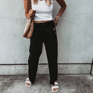 Ultimate BLACK jogger palazzo's *NEW*