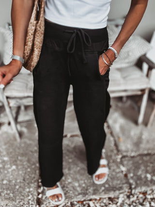 Ultimate BLACK jogger palazzo's *NEW*