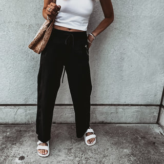 Ultimate BLACK jogger palazzo's *NEW*