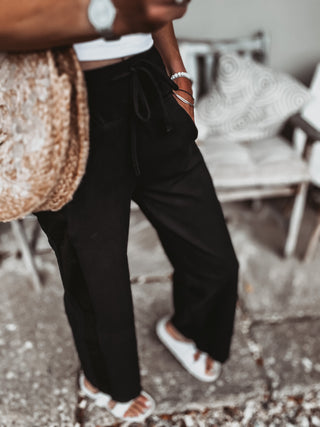 Ultimate BLACK jogger palazzo's *NEW*
