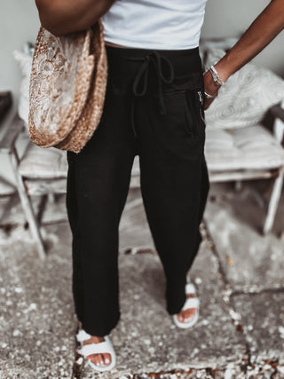 Ultimate BLACK jogger palazzo's *NEW*
