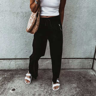 Ultimate BLACK jogger palazzo's *NEW*