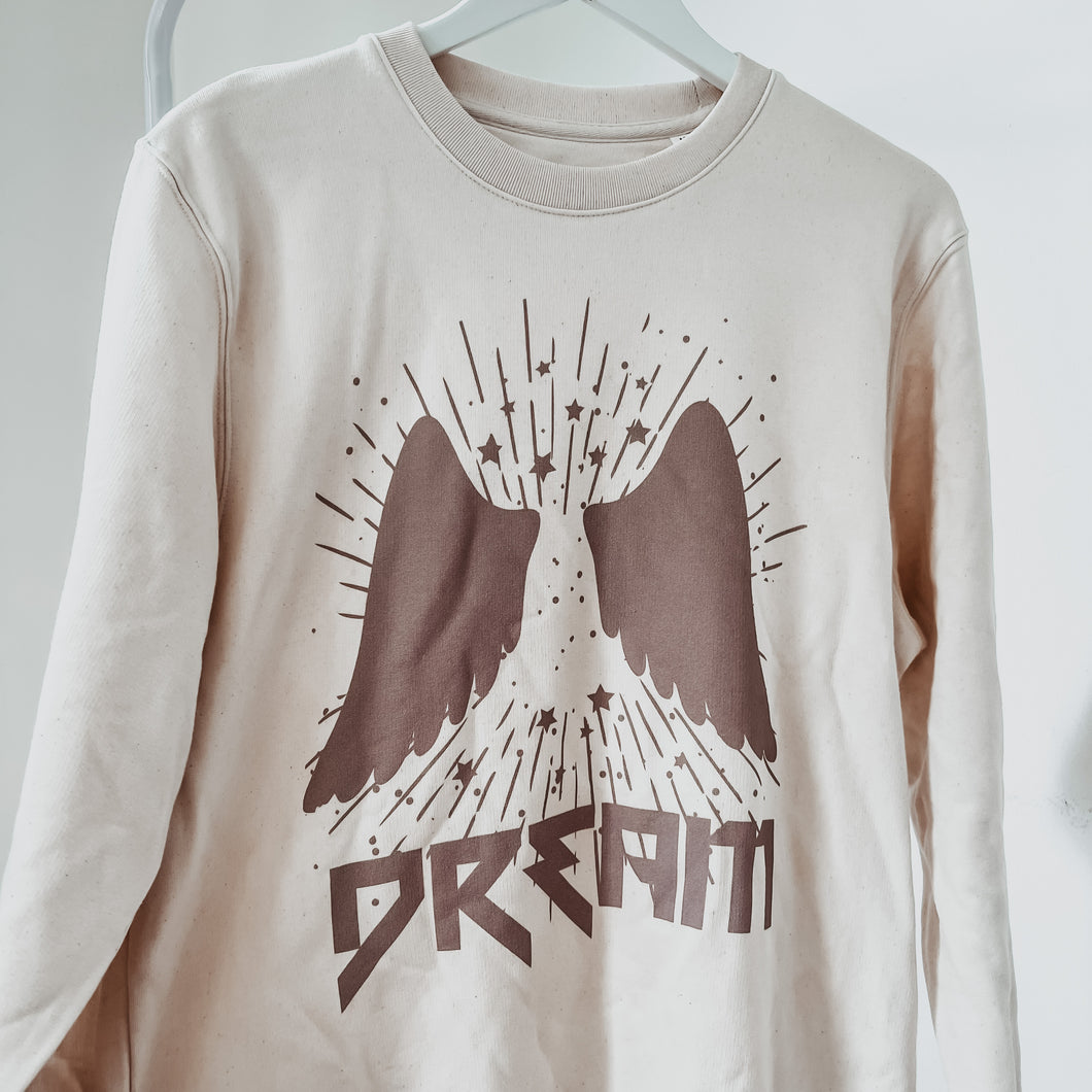 Vintage White DREAM sweatshirt
