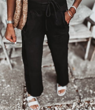 Ultimate BLACK jogger palazzo's *NEW*