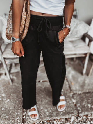 Ultimate BLACK jogger palazzo's *NEW*