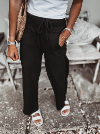 Ultimate BLACK jogger palazzo's *NEW*