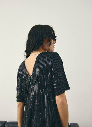 Black Leanna sequin dress *NEW*