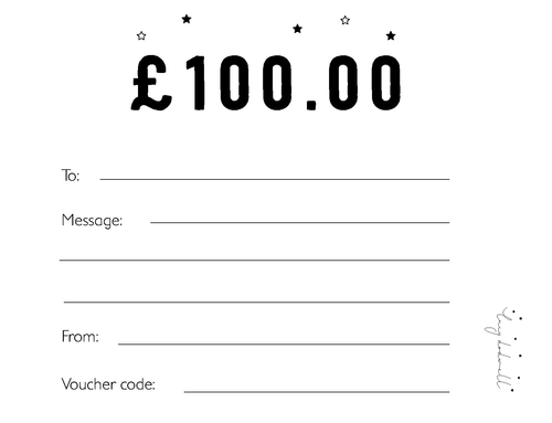£100 gift voucher