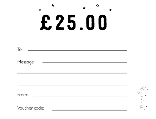 £25 gift voucher