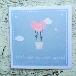Welcome to the world balloon (girl or boy)
