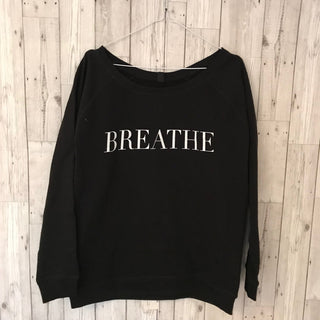 Breathe sweatshirt serif font (m, size UK 12)