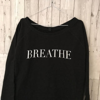 Breathe sweatshirt serif font (m, size UK 12)
