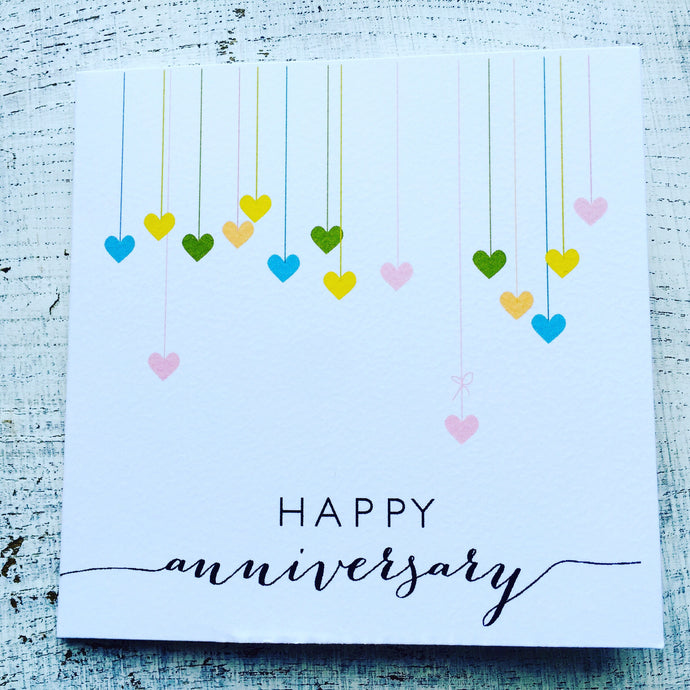 Hanging stars anniversary