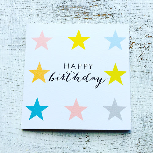 Happy birthday bright stars