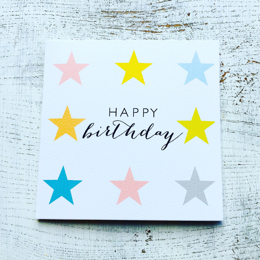 Happy birthday bright stars