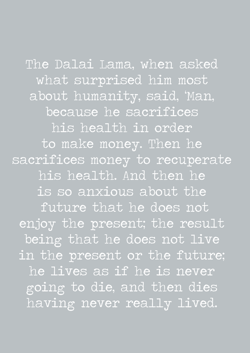 The most surprising thing about humanity