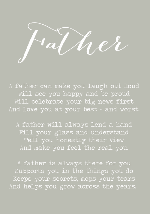Father Print