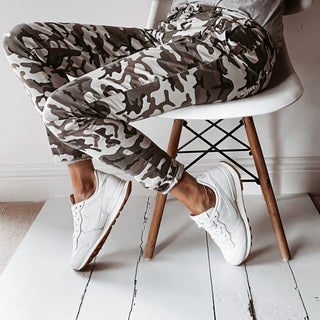 Khaki camo combat jeans *now half price*