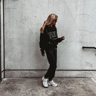 COLLEGE Black star super slouchy joggers *NEW*